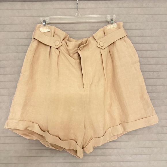 Crescent.  High waist shorts. Size large - Picture 1 of 4